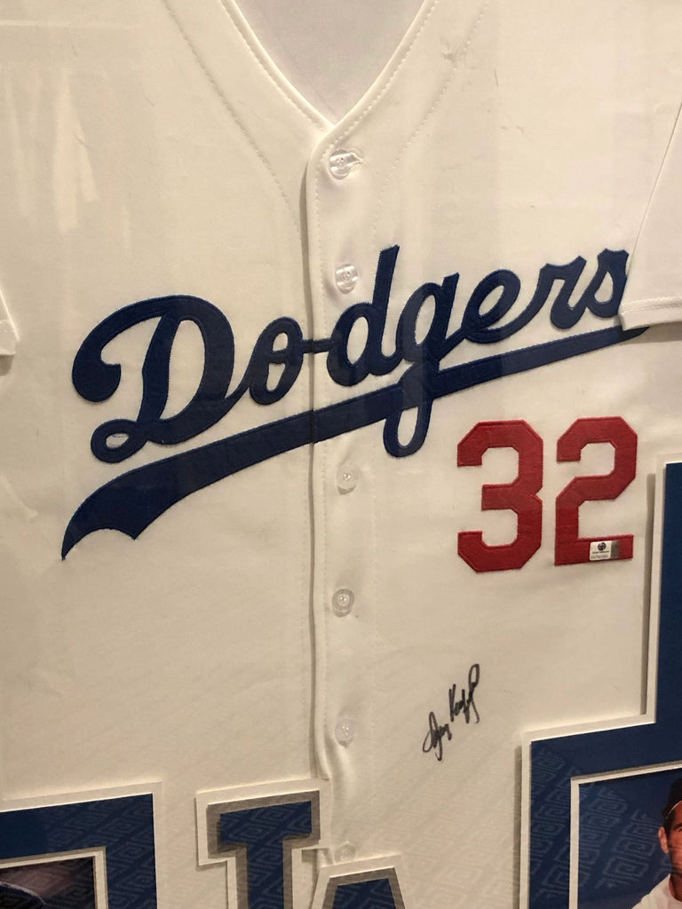 Sandy Koufax Dodgers Signed Framed Jersey & Memorabilia – KMK Luxury  Consignment