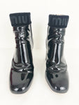 Miu Miu Patent Leather Ankle Boots Size 6.5