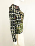 Marni Patterned Stretch Top Size