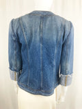 Denim Jacket Size 40 Fr (M/8 Us)
