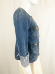 Denim Jacket Size 40 Fr (M/8 Us)