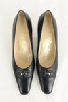 Salvatore Ferragamo Pumps With Gancini Accent Size 7