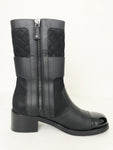 Chanel Quilted Boots Size 41 It (11 Us)