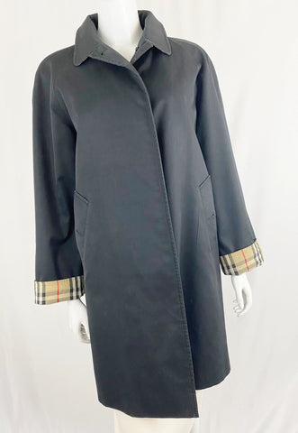 Trench Coat With Liner Size M