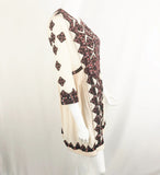 Figue Silk Embroidered Dress Size Xs