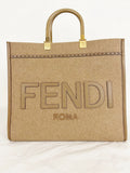 Fendi Sunshine Medium Wool Tote