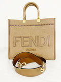 Fendi Sunshine Medium Wool Tote