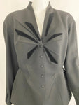 Thierry Mugler Skirt Suit Size 12