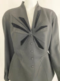 Thierry Mugler Skirt Suit Size 12