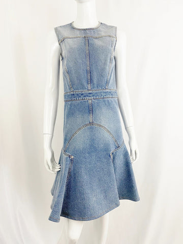 Alexander McQueen Denim Dress Size S