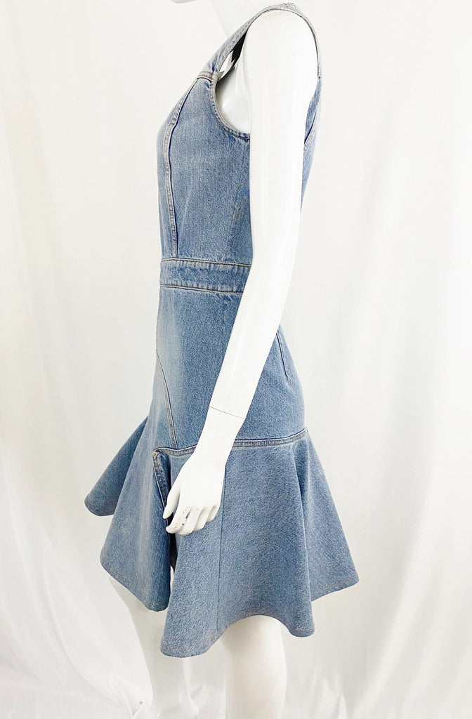 Alexander McQueen Denim Dress Size S – KMK Luxury Consignment