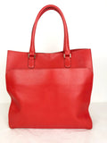 Valextra Leather Tote