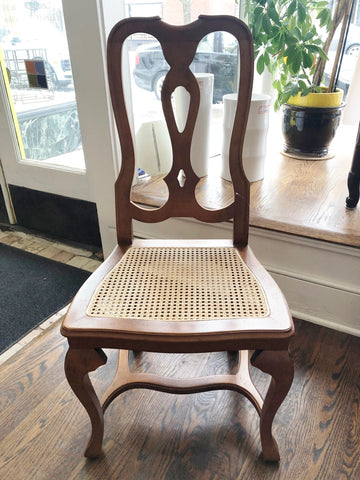 Cane Dining Chair Set Of Two (10 Total Available) 40H X 17D