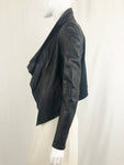 Theory Leather Jacket Size S