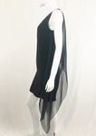 Organza Draped Dress Size 2
