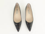 Manolo Blahnik Tortoise Shell Flats Size 8.5