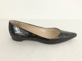 Manolo Blahnik Tortoise Shell Flats Size 8.5