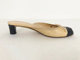 Cap-Toe Mules Size 7