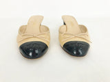 Cap-Toe Mules Size 7
