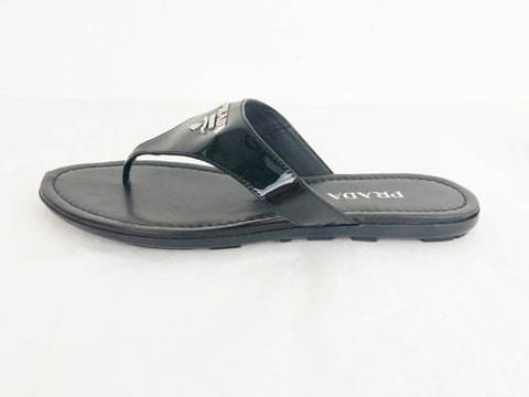 Prada Patent Leather Flip-Flops Size 9.5
