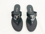 Prada Patent Leather Flip-Flops Size 9.5