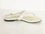 Chanel T-Strap Sandals Size 10.5