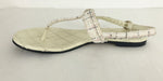 Chanel T-Strap Sandals Size 10.5