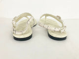 Chanel T-Strap Sandals Size 10.5