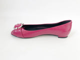 NEW Gucci Patent Peep Toe Flats Size 8