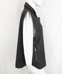 Lafayette 148 Leather Vest Size Xl