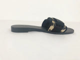 Christian Dior Animal Print Slides Size 7