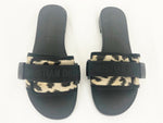 Christian Dior Animal Print Slides Size 7