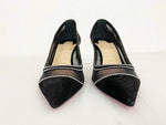 Christian Louboutin Mesh Crystal Pumps Size 38.5 Us (8.5 Us)
