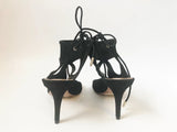 Aquazzura Cutout Sandal Size 37.5 It (7.5 Us)