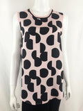 Silk Polka Dot Blouse Size S