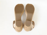 NEW Cork Heel Wedge Size 41 It (11 Us)