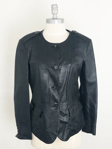 Leather Jacket Size M