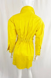 Cinq a Sept Yellow Mini Dress Size 2