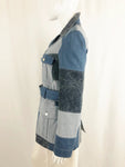 NEW Stella McCartney Denim Patchwork Jacket Size S