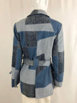 NEW Stella McCartney Denim Patchwork Jacket Size S