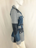 NEW Stella McCartney Denim Patchwork Jacket Size S