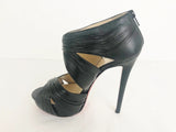 Christian Louboutin Leather Sandal Size 37 It (7 Us)