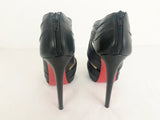 Christian Louboutin Leather Sandal Size 37 It (7 Us)