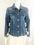 3x1 NYC Denim Jacket With Side Ties Size Xs