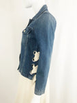 3x1 NYC Denim Jacket With Side Ties Size Xs