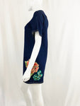 Cinq a Sept Denim Floral Dress Size 2