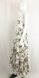 Les Reveries Satin Maxi Dress Size 4