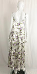 Les Reveries Satin Maxi Dress Size 4