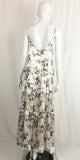 Les Reveries Satin Maxi Dress Size 4