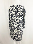 Max Mara Weekend Blue & White Patterned Coat Size 12